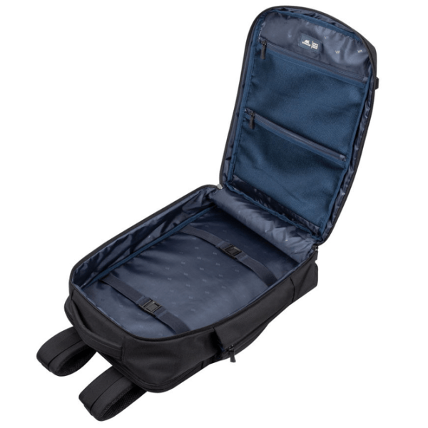 Rucsac pentru laptop RivaCase Tegel 17.3" / Gray Black /  photo 9