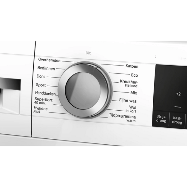Mașină de spălat cu uscător Bosch WQG245D9NL 9 kg/ White photo 6