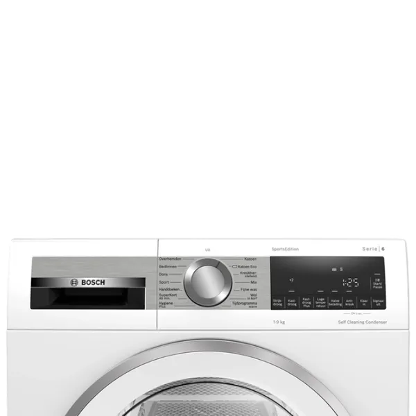 Mașină de spălat cu uscător Bosch WQG245D9NL 9 kg/ White photo 7