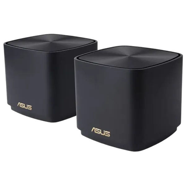 Wi-Fi Router Asus ZenWiFi XD4 Plus (2-pack) 574 Mbit/s / 1201 Mbit/s / Black photo 1