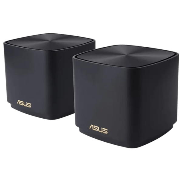 Wi-Fi Router Asus ZenWiFi XD4 Plus (2-pack) 574 Mbit/s / 1201 Mbit/s / Black photo 1