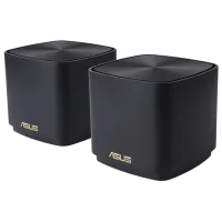 Wi-Fi Router Asus ZenWiFi XD4 Plus (2-pack) 574 Mbit/s / 1201 Mbit/s / Black