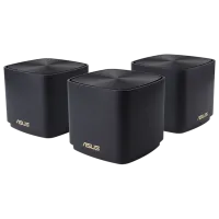 Wi-Fi Router Asus ZenWiFi XD4 Plus (3-pack) 574 Mbit/s / 1201 Mbit/s / Black