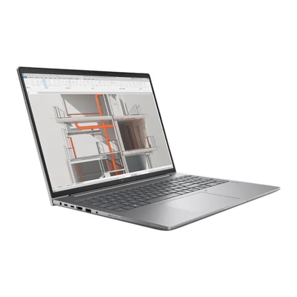 Laptop HP ZBook X G1i 16 Core Ultra 7 255H / 32 GB / 1 TB / VGA Discretă / Silver photo 3