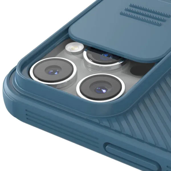 Husă pentru smartphone Apple iPhone 15 Pro Max Nillkin / Back / PC / Midnight Blue photo 4