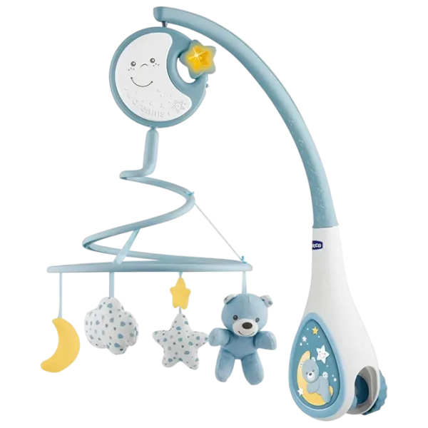 Карусель для кроватки Chicco Next2Dreams Синий / Textil photo 1
