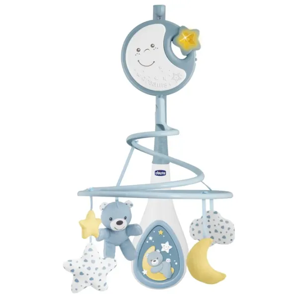 Карусель для кроватки Chicco Next2Dreams Синий / Textil photo 2