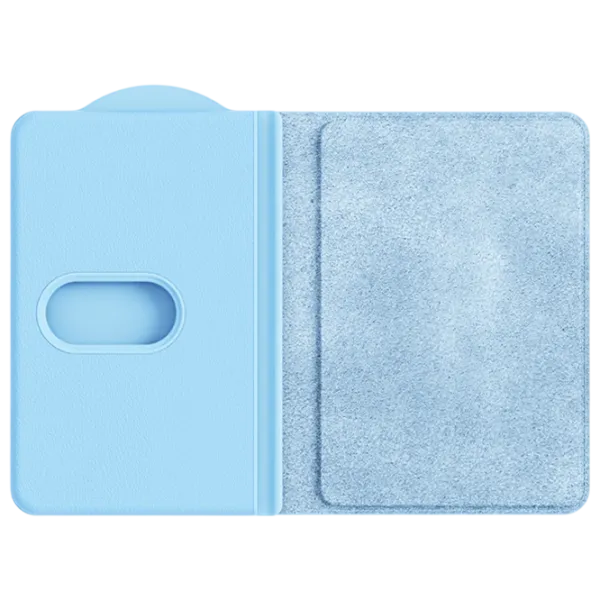 Husă Portmoneu Samsung  Samsung / Flip Wallet / Piele artificială / Ice Blue photo 2