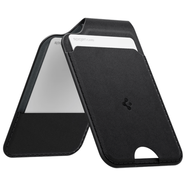 Husă Portmoneu Samsung  Spigen / Flip Wallet / Piele artificială / Black photo 5