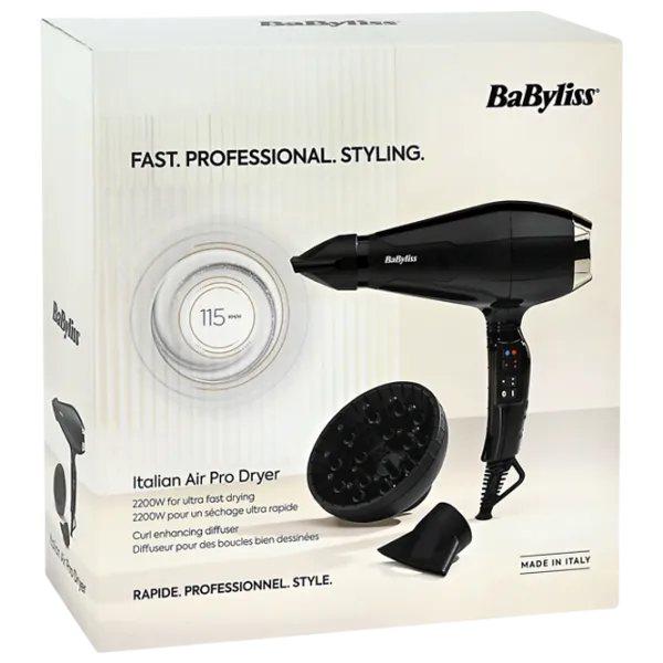 Uscător de păr Babyliss 6720DSE 2200 W / Black photo 2