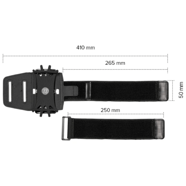 Suport universal pentru telefon Ulefone  Ulefone / / Lycra / Black photo 3