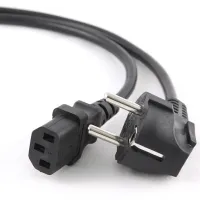 Кабель питания Cablexpert Schuko + C13 1.8 м / Черный photo 2