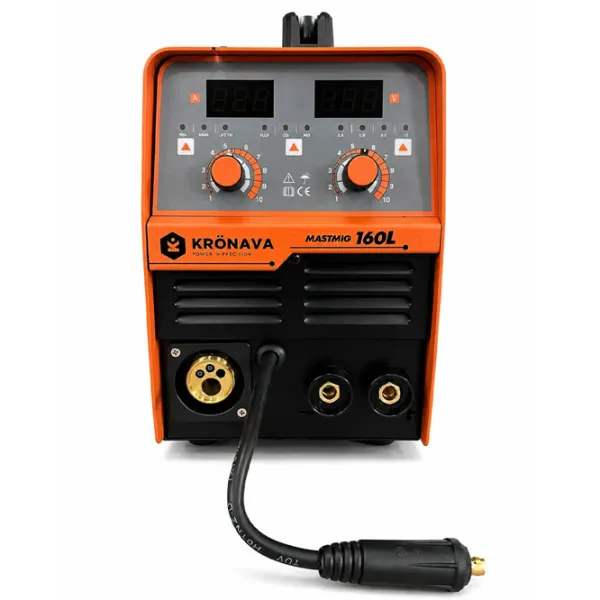 Aparat de sudat Kronava Mastmig-160L 220 V MIG+MAG+FLUX+MMA / Orange photo 2