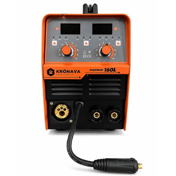 Aparat de sudat Kronava Mastmig-160L 220 V MIG+MAG+FLUX+MMA / Orange photo 2