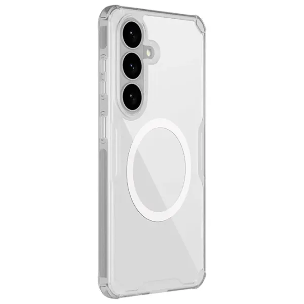 Husă pentru smartphone Samsung Galaxy S26+ Nillkin / MagSafe Back / TPU / White Transparent photo 2