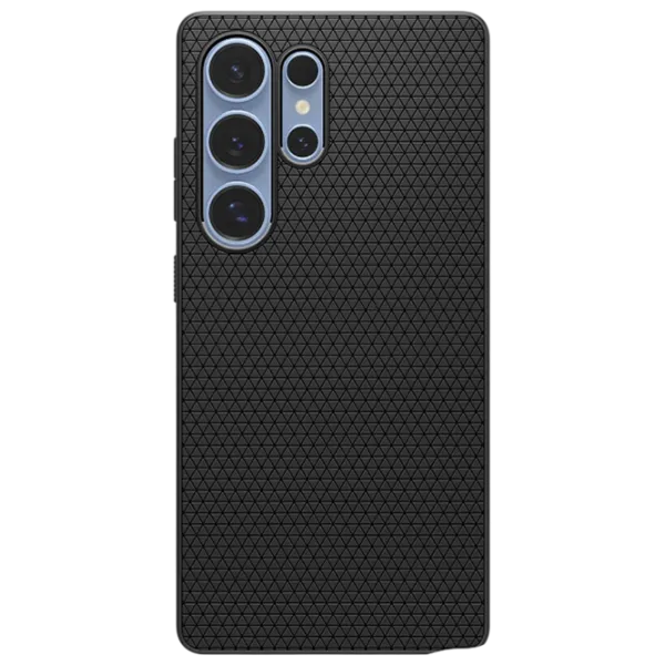 Husă pentru smartphone Samsung Galaxy S25 Ultra Spigen / Back / TPU / Ornament Matte black photo 1