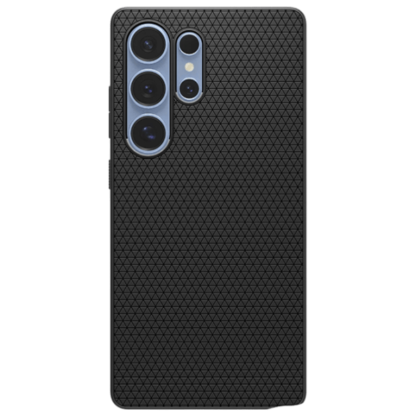Husă pentru smartphone Samsung Galaxy S25 Ultra Spigen / Back / TPU / Ornament Matte black photo 1