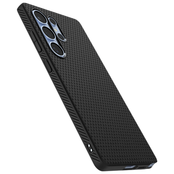 Husă pentru smartphone Samsung Galaxy S25 Ultra Spigen / Back / TPU / Ornament Matte black photo 3