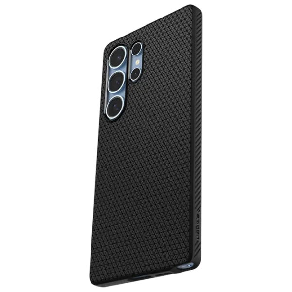 Husă pentru smartphone Samsung Galaxy S25 Ultra Spigen / Back / TPU / Ornament Matte black photo 4