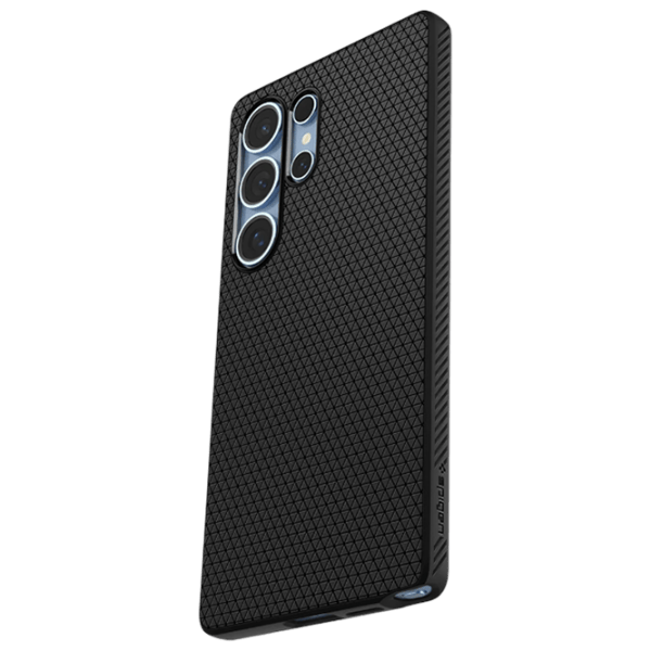 Husă pentru smartphone Samsung Galaxy S25 Ultra Spigen / Back / TPU / Ornament Matte black photo 4