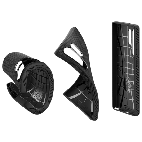 Husă pentru smartphone Samsung Galaxy S25 Ultra Spigen / Back / TPU / Ornament Matte black photo 5