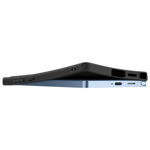 Husă pentru smartphone Samsung Galaxy S25 Ultra Spigen / Back / TPU / Ornament Matte black photo 6