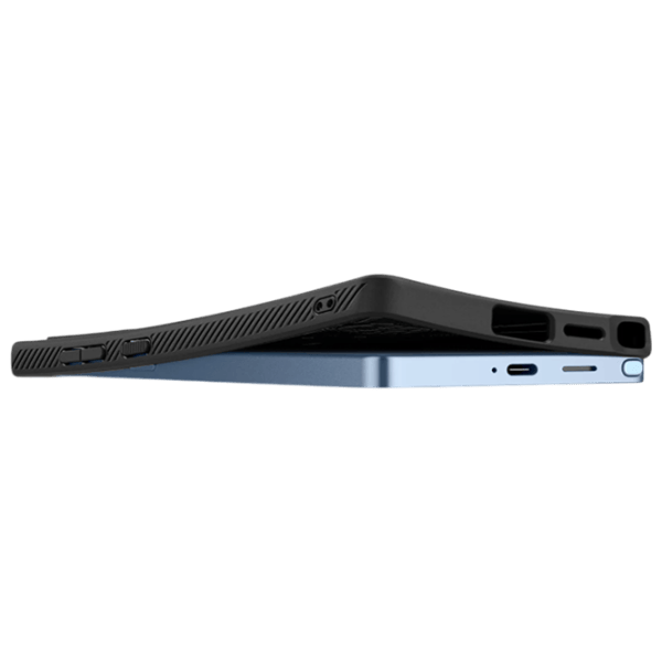Husă pentru smartphone Samsung Galaxy S25 Ultra Spigen / Back / TPU / Ornament Matte black photo 6