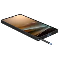 Husă pentru smartphone Samsung Galaxy S25 Ultra Spigen / Back / TPU / Ornament Matte black photo 7