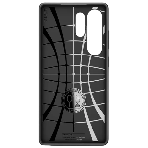 Husă pentru smartphone Samsung Galaxy S25 Ultra Spigen / Back / TPU / Ornament Matte black photo 9