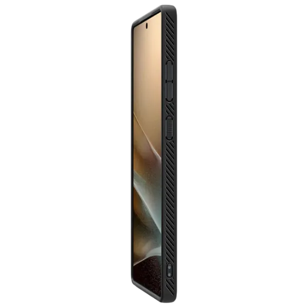 Husă pentru smartphone Samsung Galaxy S25 Ultra Spigen / Back / TPU / Ornament Matte black photo 11