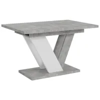 Masă de bucătărie extensibilă Prospero Dubaj PAL melaminat/ Whitestone