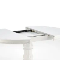 Masă de bucătărie extensibilă Halmar William PAL melaminat/ White photo 8