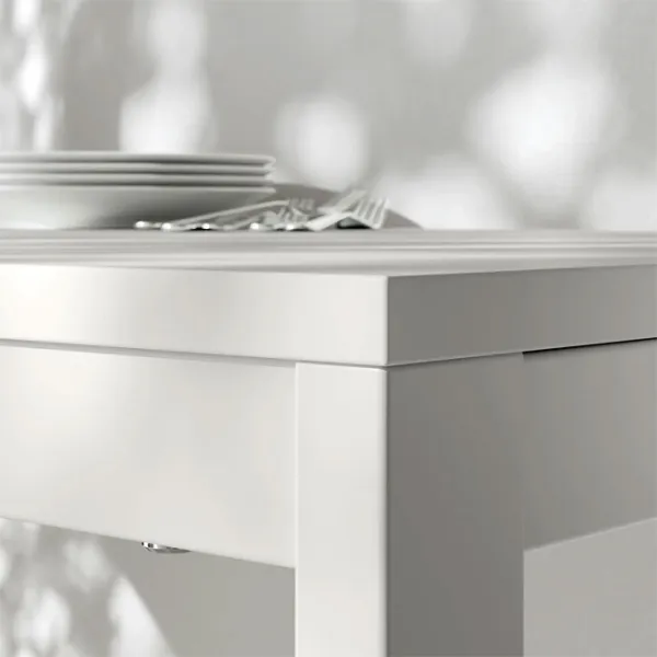 Кухонный стол раскладной Ikea Vihals ДСП/ Белый photo 2