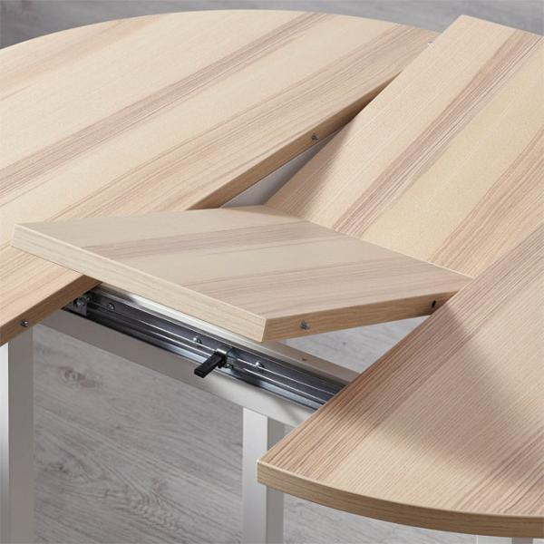 Masă de bucătărie extensibilă Ikea Gaperhult MDF/ Frasin photo 4