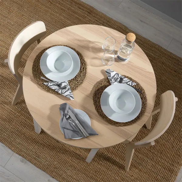 Masă de bucătărie extensibilă Ikea Gaperhult MDF/ Frasin photo 6