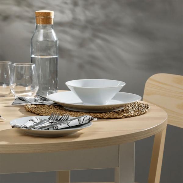 Masă de bucătărie extensibilă Ikea Gaperhult MDF/ Frasin photo 7