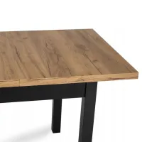 Masă de bucătărie extensibilă Mebel Elite Skubi MDF/ Stejar Craft Auriu photo 4