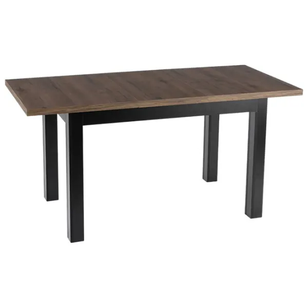 Masă de bucătărie extensibilă Mebel Elite Skubi MDF/ Walnut photo 1