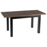 Masă de bucătărie extensibilă Mebel Elite Skubi MDF/ Walnut