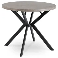 Masă de bucătărie extensibilă Mebel Elite Lugo MDF/ Concrete photo 2