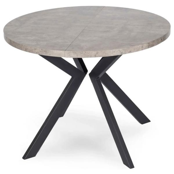 Masă de bucătărie extensibilă Mebel Elite Lugo MDF/ Concrete photo 5