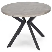 Masă de bucătărie extensibilă Mebel Elite Lugo MDF/ Concrete photo 5