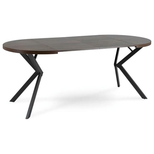 Masă de bucătărie extensibilă Mebel Elite Lugo MDF/ Walnut photo 4
