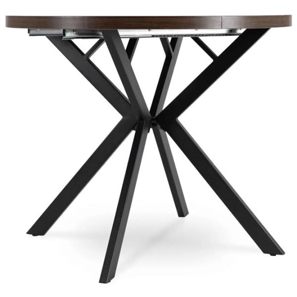 Masă de bucătărie extensibilă Mebel Elite Lugo MDF/ Walnut photo 5
