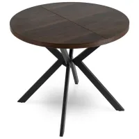 Masă de bucătărie extensibilă Mebel Elite Lugo MDF/ Walnut photo 6