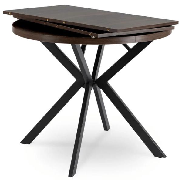 Masă de bucătărie extensibilă Mebel Elite Lugo MDF/ Walnut photo 7