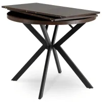 Masă de bucătărie extensibilă Mebel Elite Lugo MDF/ Walnut photo 7