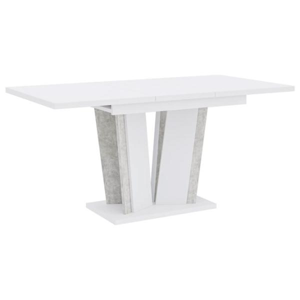 Masă de bucătărie extensibilă Prospero Doha 2 PAL/ White photo 2
