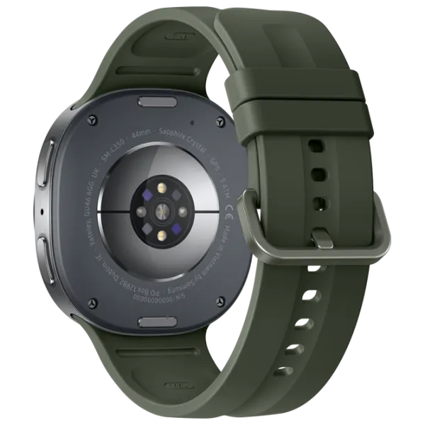 Ceas inteligent Samsung Galaxy Watch 9  1.47" / 44 mm / Silver - Dark Green / SM-L350NZSASEK photo 4