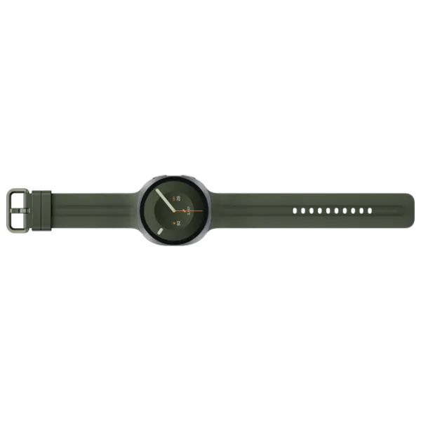 Ceas inteligent Samsung Galaxy Watch 9  1.47" / 44 mm / Silver - Dark Green / SM-L350NZSASEK photo 6